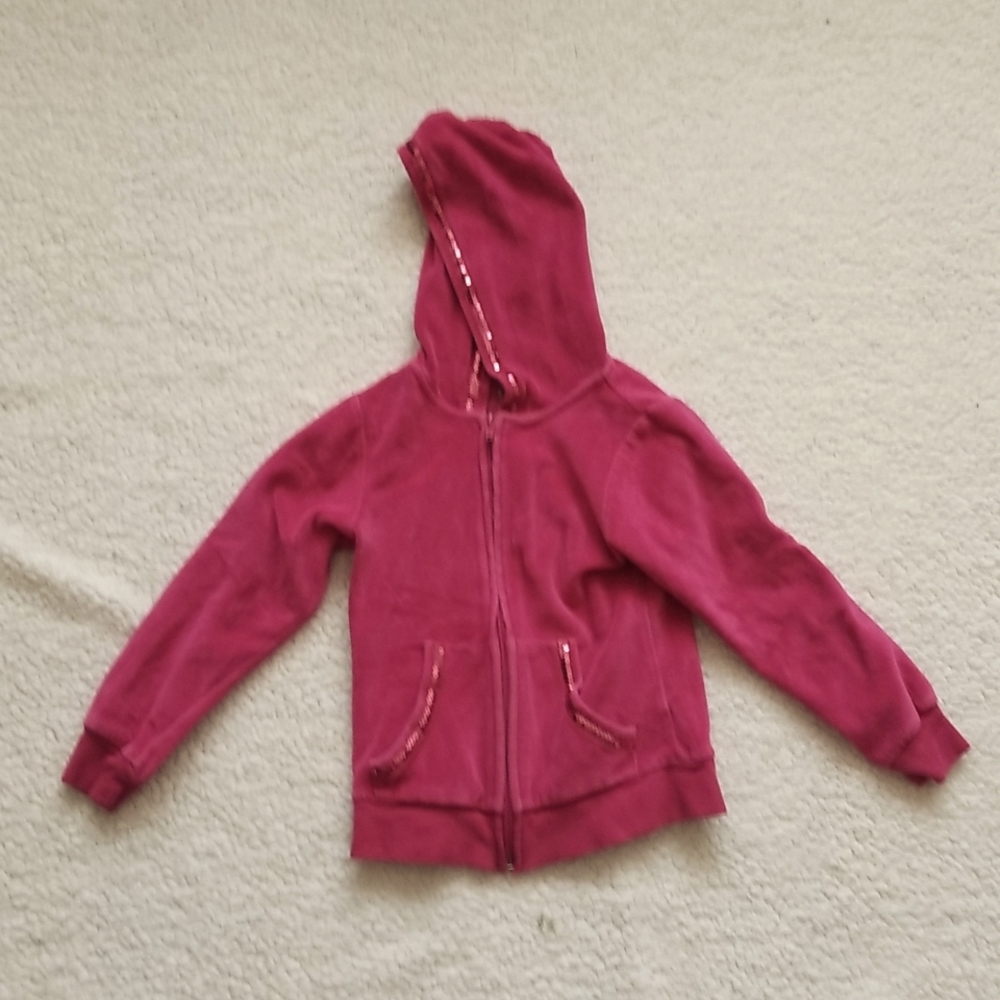 Zip Up Hooded Sweatshirt